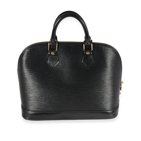 Louis Vuitton Black Epi Alma PM - Picture 2 of 7